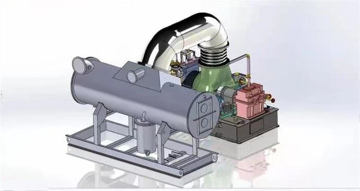 DTEC 1-3MW Multi-stage Condensing Steam Turbine Generator