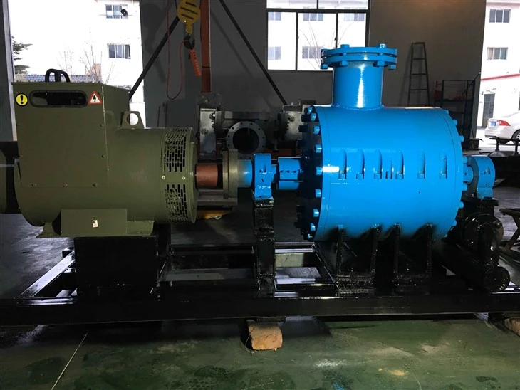 Parna turbina 50kw